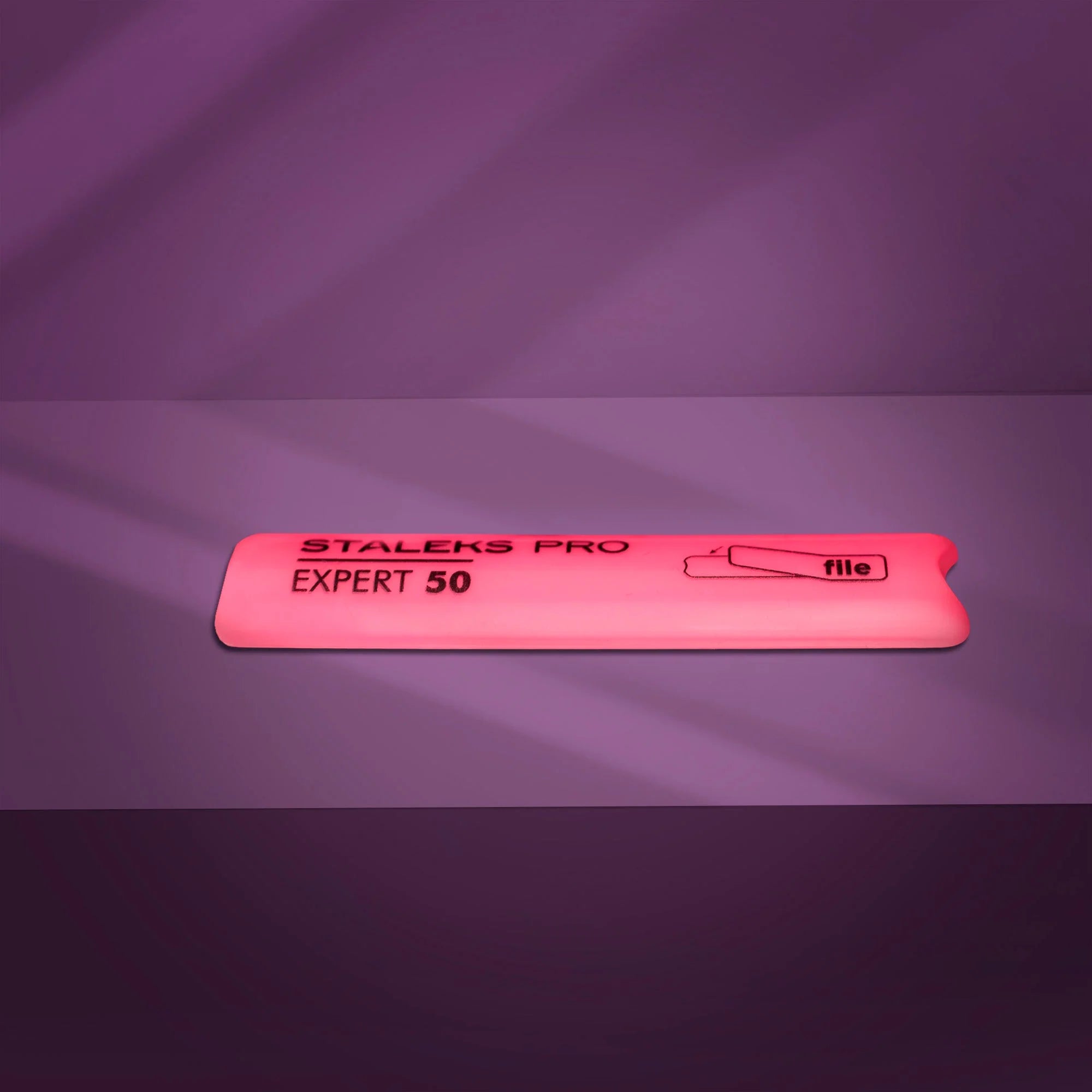 Short beveled plastic base for nail file EXPERT 50 image 0